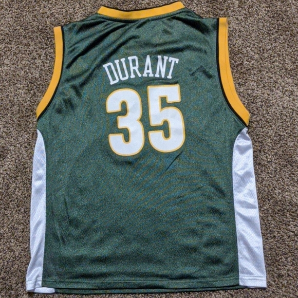 Kevin Durant Seattle Supersonics Jersey Youth L - Picture 2 of 2